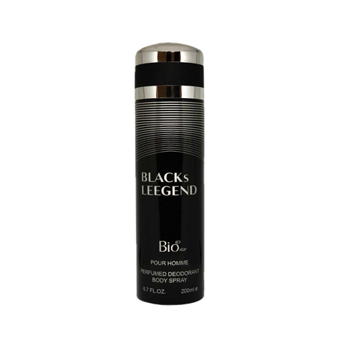 اسپری بدن مردانه بیو استار مدل Blacks Leegend حجم 200 میلی لیتر