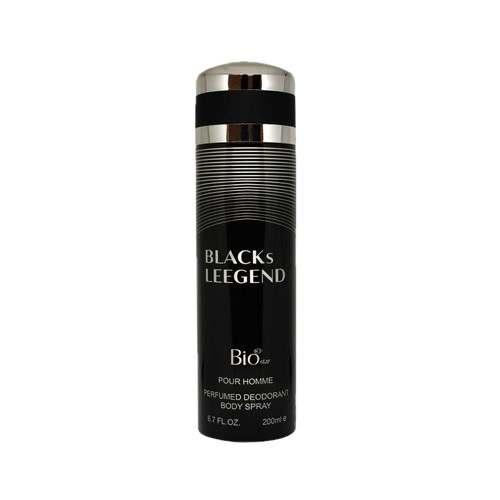 اسپری بدن مردانه بیو استار مدل Blacks Leegend حجم 200 میلی لیتر