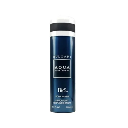اسپری بدن مردانه بیو استار مدل Bulgari Aqua حجم 200 میلی لیتر