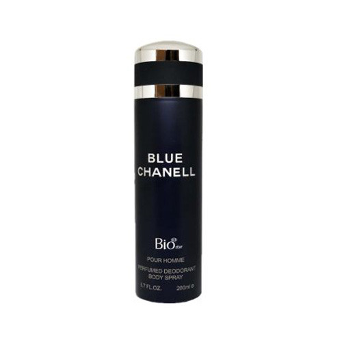 اسپری بدن مردانه بیو استار مدل Blue Chanel حجم 200 میلی لیتر